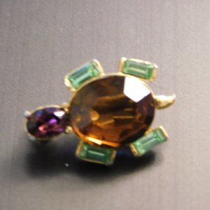 Joan River's Collection Retired Turtle Pin Brooch